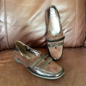 Mephisto Patent Leather/Suede